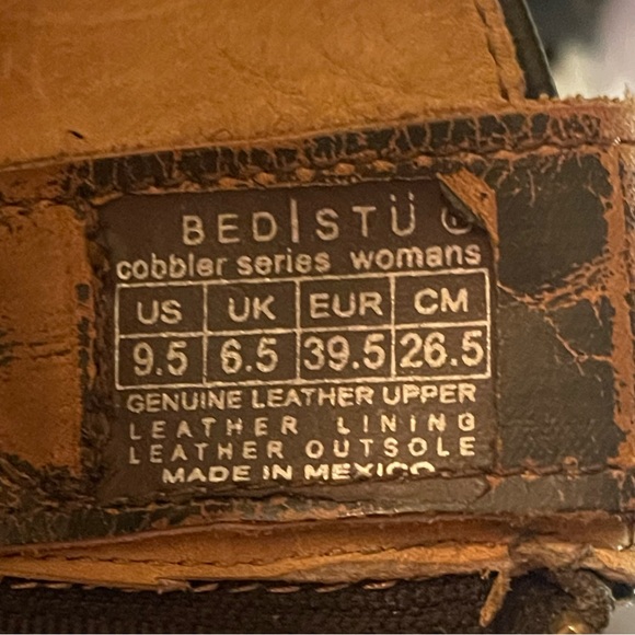 Bed Stu Cobbler Series Women’s Starling Distressed Studded Ankle Boots sz 9.5 - Picture 12 of 12